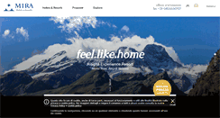 Desktop Screenshot of mirahotels.com